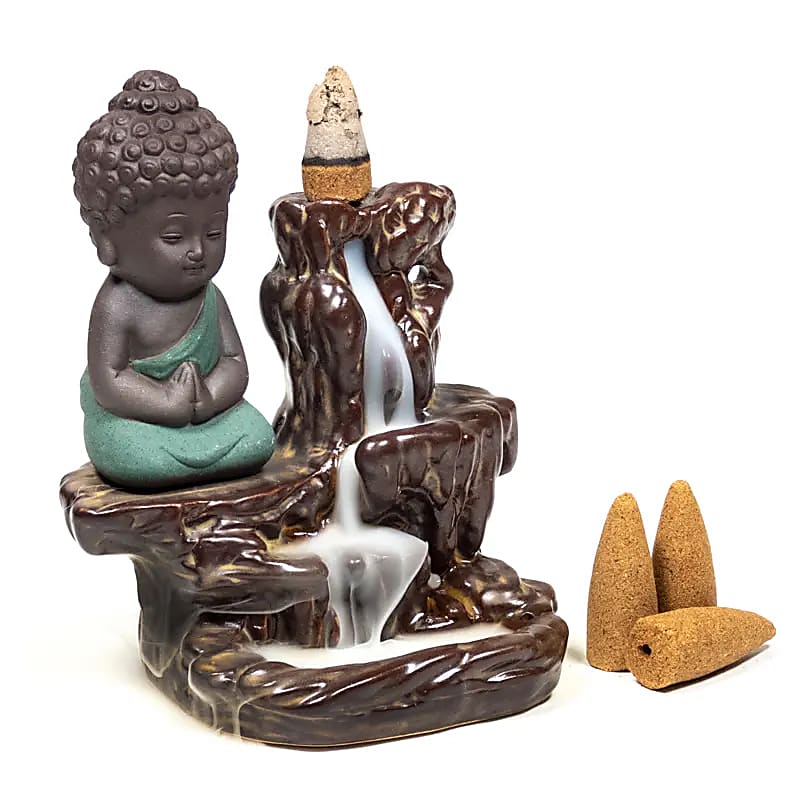 Kleiner Buddha – Backflow Kegelhalter