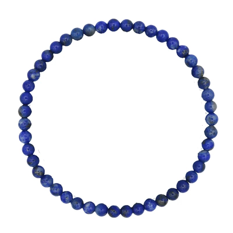 Kugelarmband Lapislazuli 4 mm