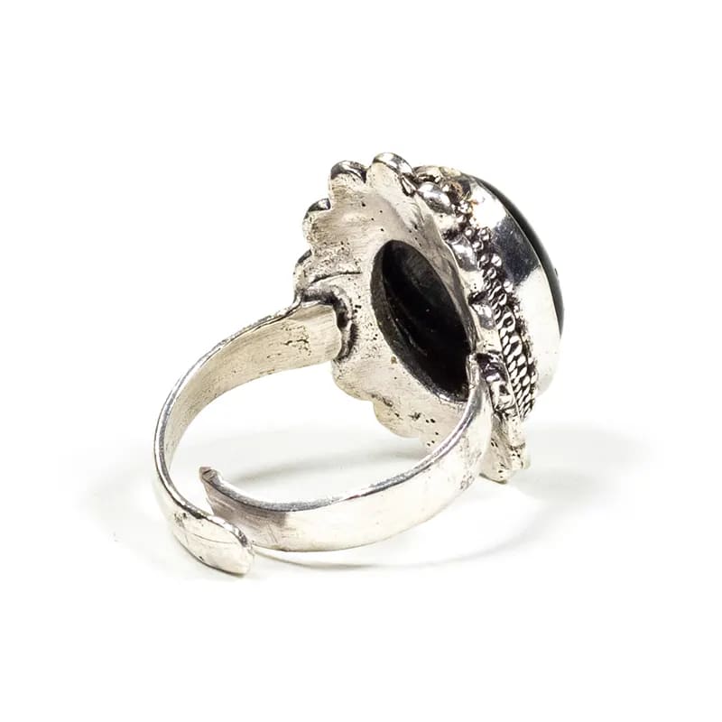 Turmalin schwarz Ring