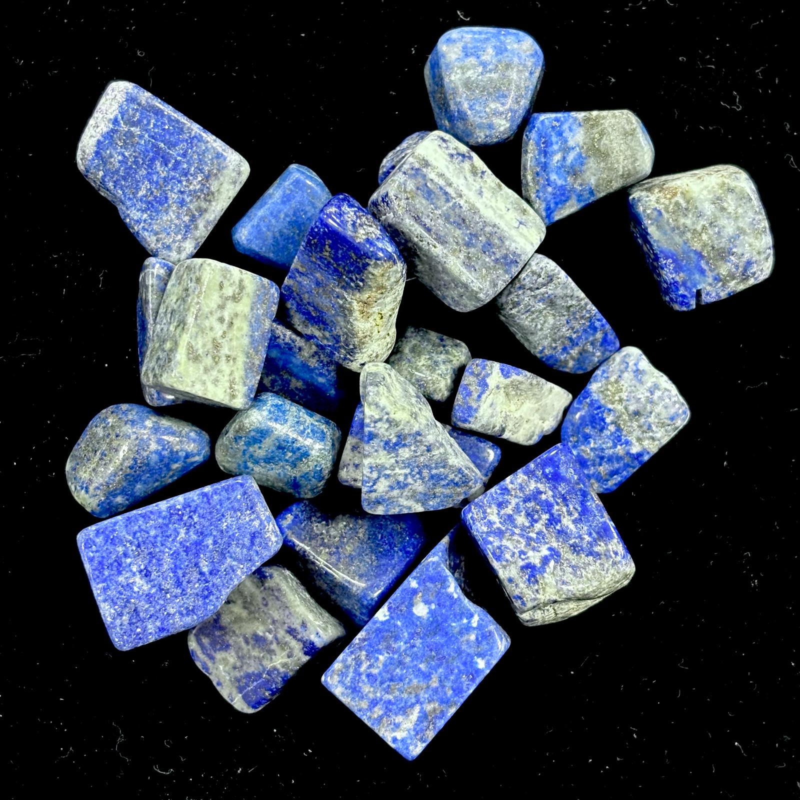 Lapislazuli Trommelstein