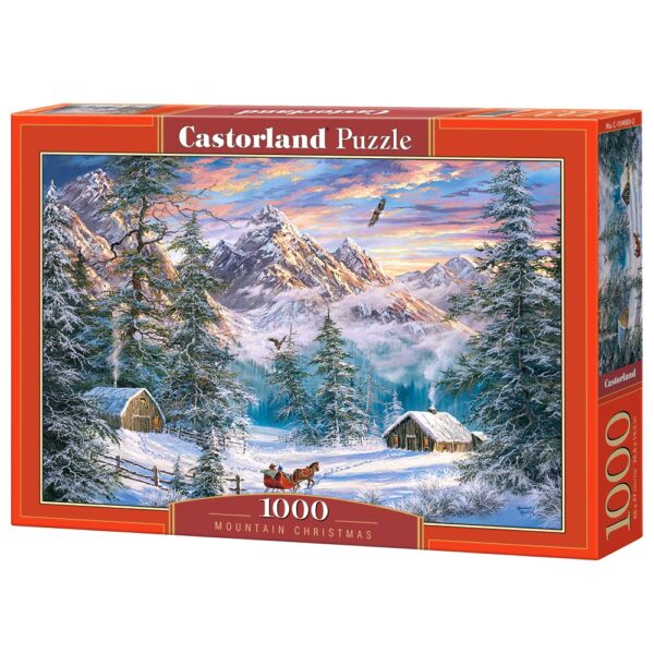 Mountain Christmas - 1000 Teile Puzzle – Bild 2