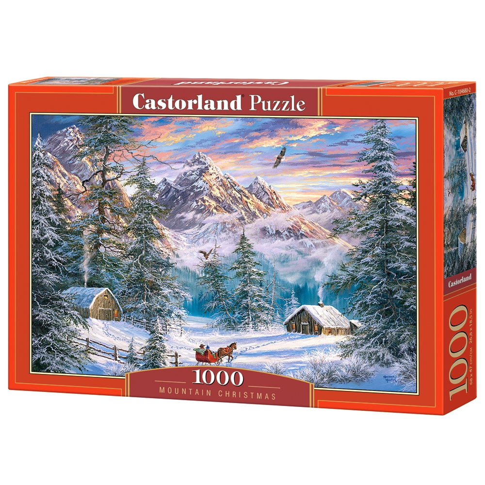 Mountain Christmas – 1000 Teile Puzzle