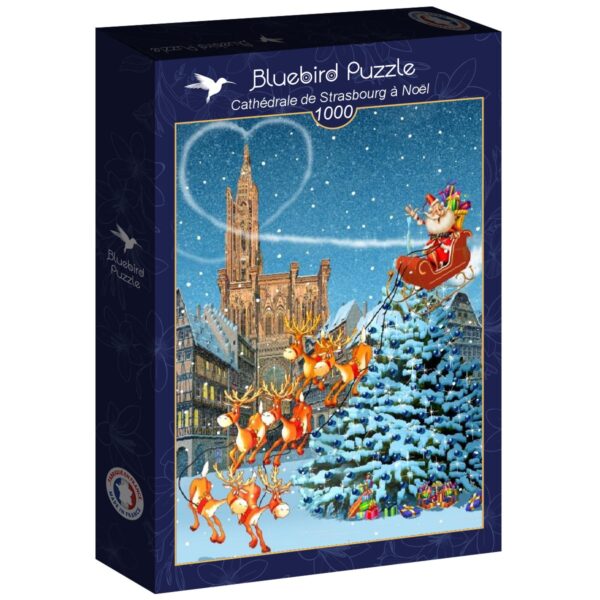 Cathédrale de Strasbourg à Noël - 1000 Teile Puzzle – Bild 2