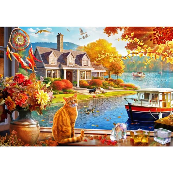 Crisp Fall View - 1000 Teile Puzzle