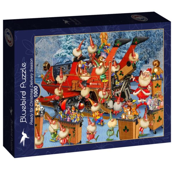 Ready for Christmas Delivery Season - 1000 Teile Puzzle – Bild 2