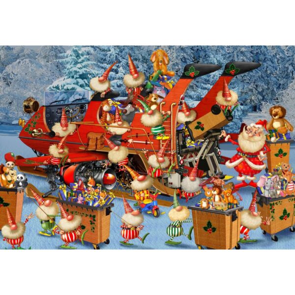 Ready for Christmas Delivery Season - 1000 Teile Puzzle