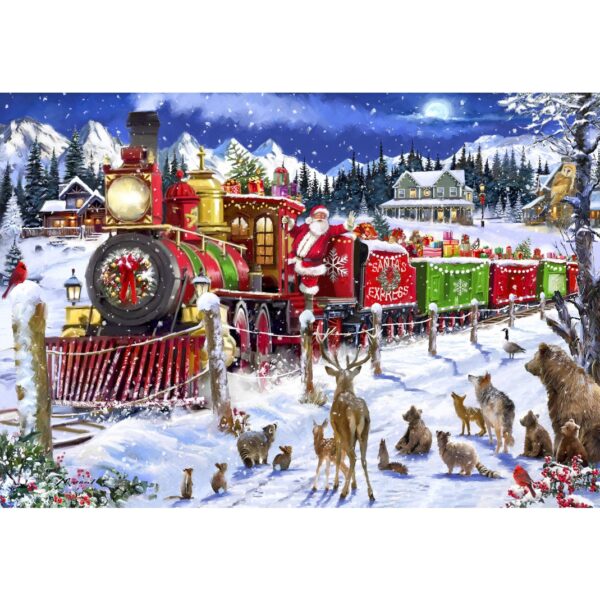 Santa Express USA - 1000 Teile Puzzle