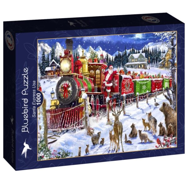 Santa Express USA - 1000 Teile Puzzle – Bild 2