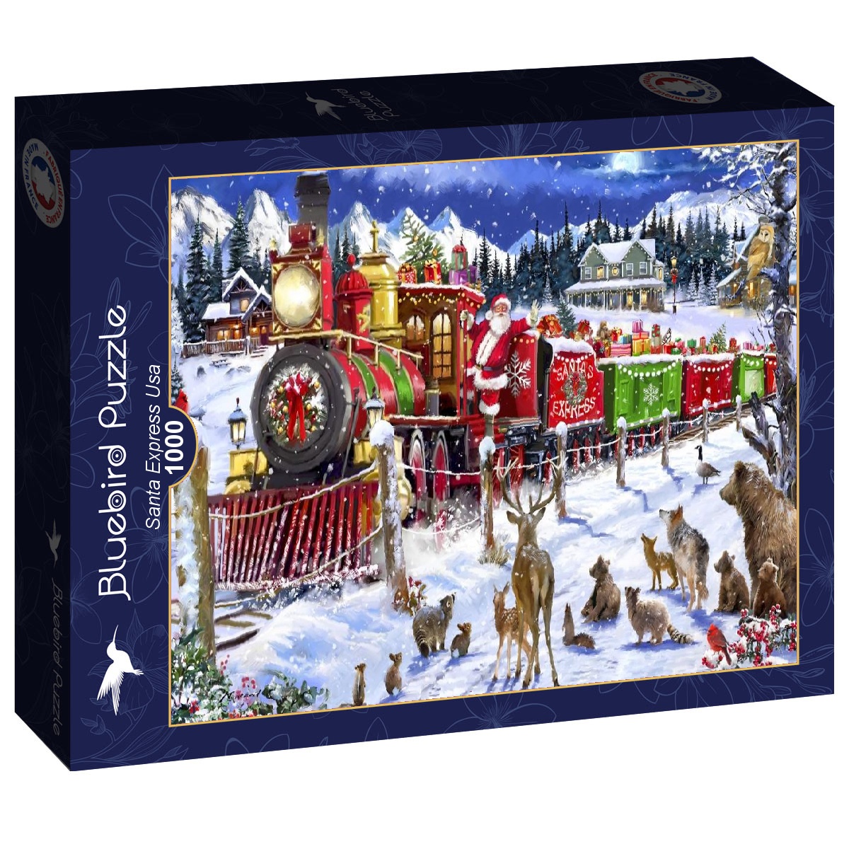 Santa Express USA – 1000 Teile Puzzle