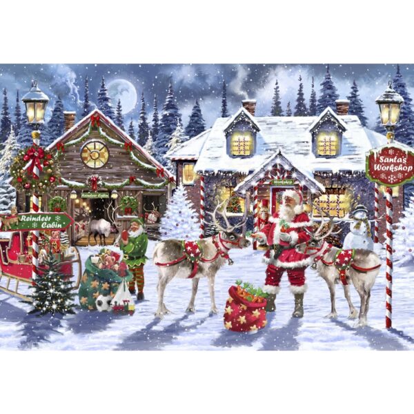 Santa's Workshop - 1000 Teile Puzzle