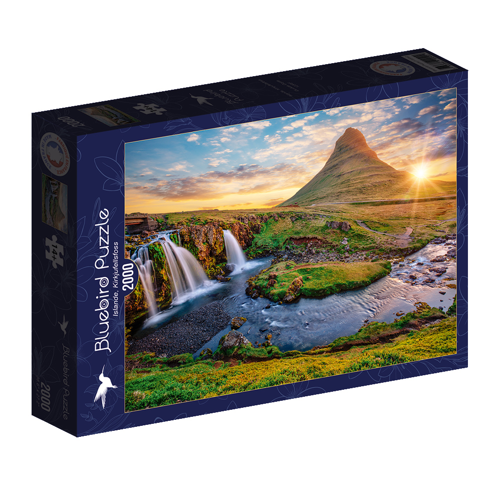 Islande, Kirkjufellsfoss – 2000 Teile Puzzle