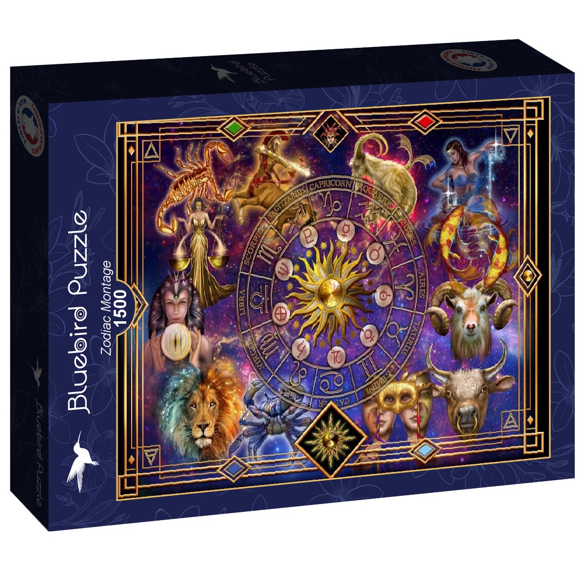 Zodiac Montage – 1500 Teile Puzzle