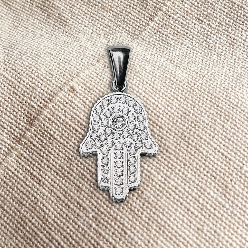 Hamsa Anhänger – stahl