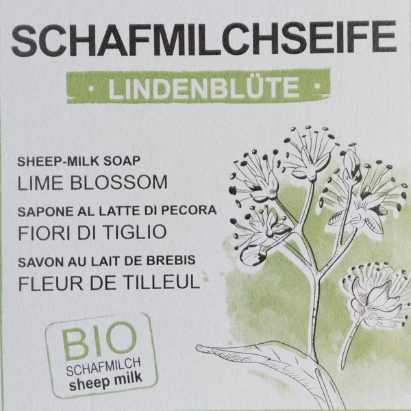 Schafmilchseife Lindenblüte