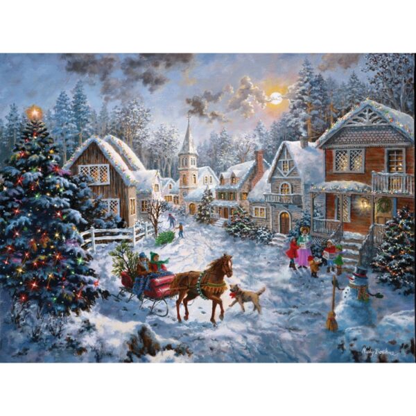 Merry Christmas - 1000 Teile Puzzle