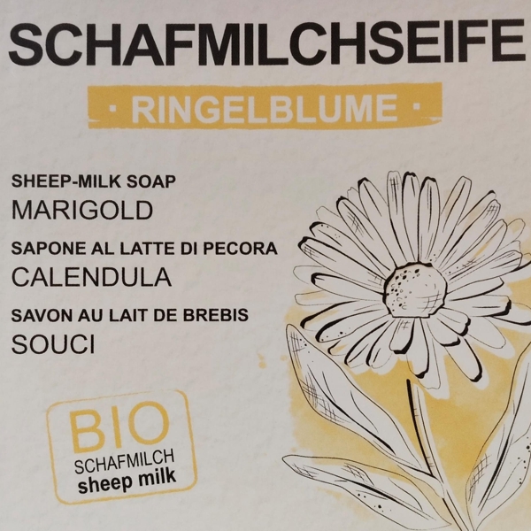 Schafmilchseife Ringelblume