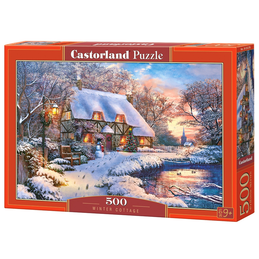 Winter Cottage – 500 Teile Puzzle